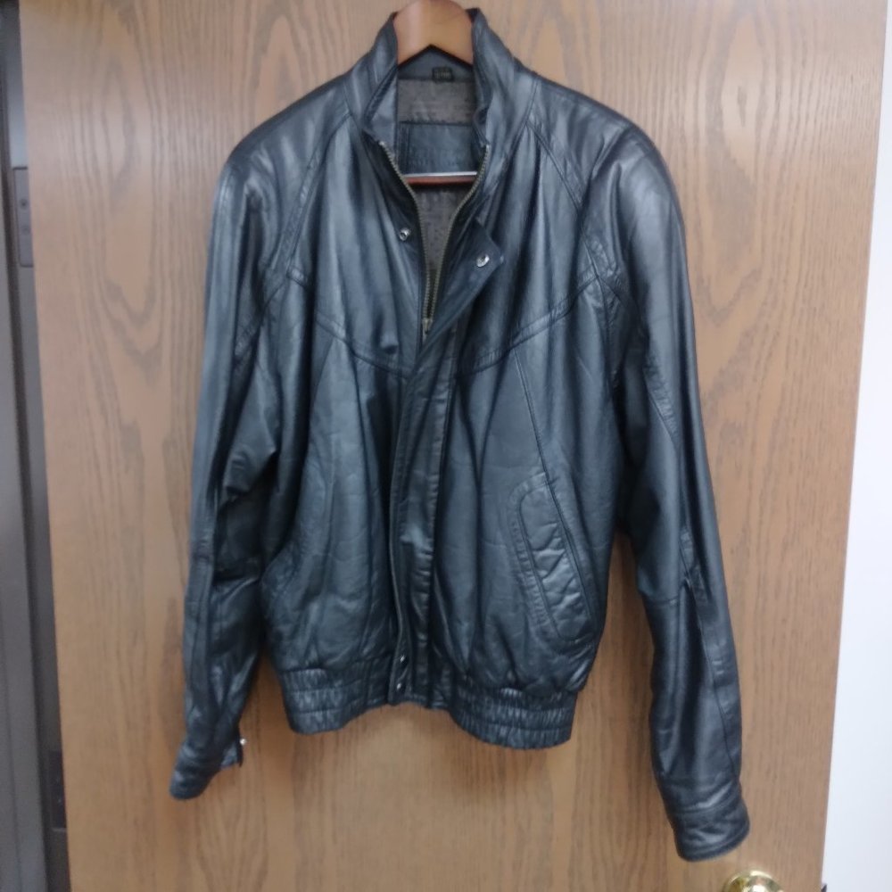 Leather jacket
